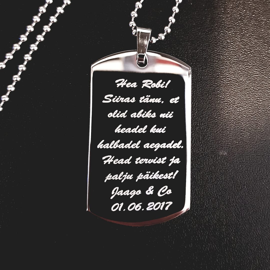 Keskmine tag medaljon