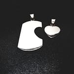 HÔbedast puzzle medaljonide komplekt