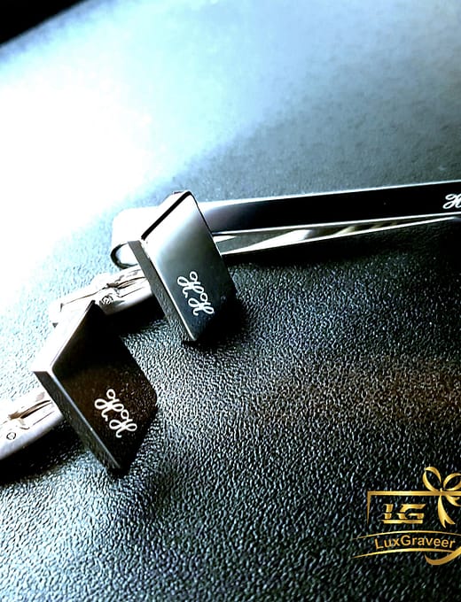 Mansetinööpide ja lipsunõela komplekt